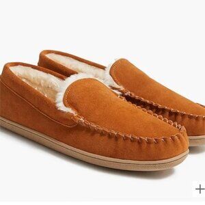 J. Crew Factory Men’s Suede scuff slippers NWT sz 12 Mens